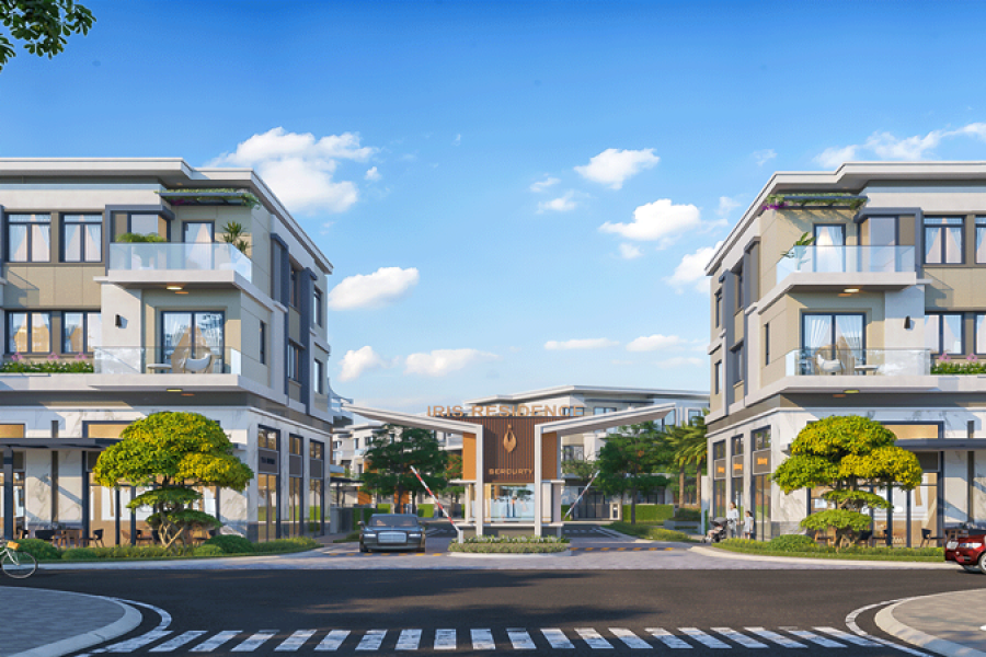 DỰ ÁN KHU DÂN CƯ IRIS RESIDENCES THỊ TRẤN CẦN GIUỘC - LONG AN